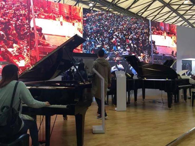 聚焦乐展|2017中国（上海）国际乐器展览会圆满落幕，UG环球钢琴大放异彩