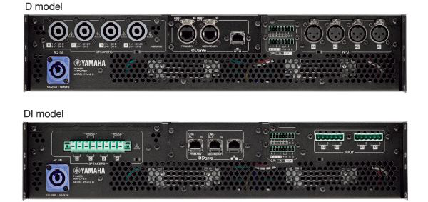 新型网络功放PC系列D/DI型号：通过集成强大的矩阵功能和Dante连接方式，提供高灵活性和可扩展性