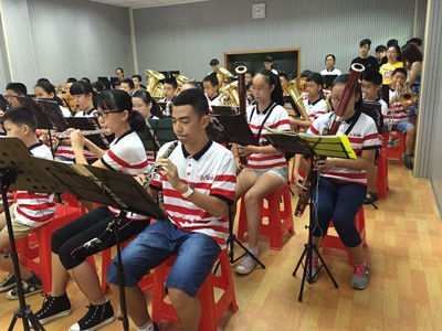 UG环球示范乐团茂名第九小学管乐团大师班活动成功举办